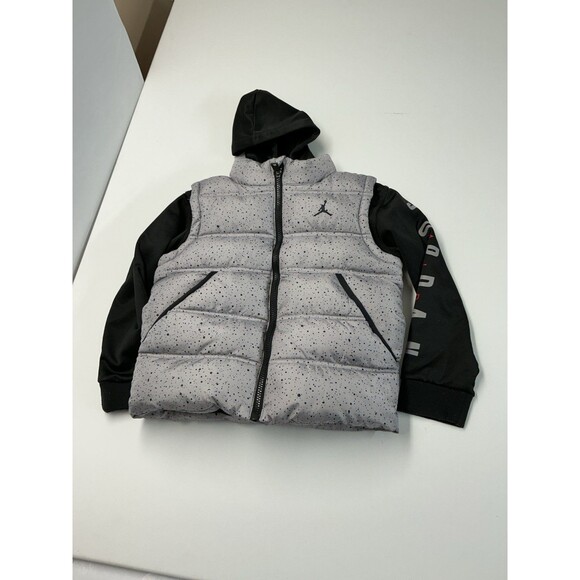 Jordan Other - Kids Jordan Puffer Vest with Hooded Jacket